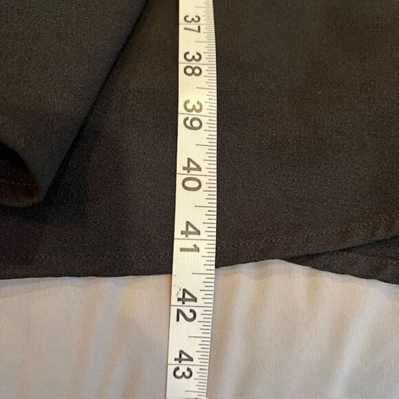 Ellery Calabasas Zip Front Snake Panel Black Dress Full Skirt Size 2 - Picture 13 of 16